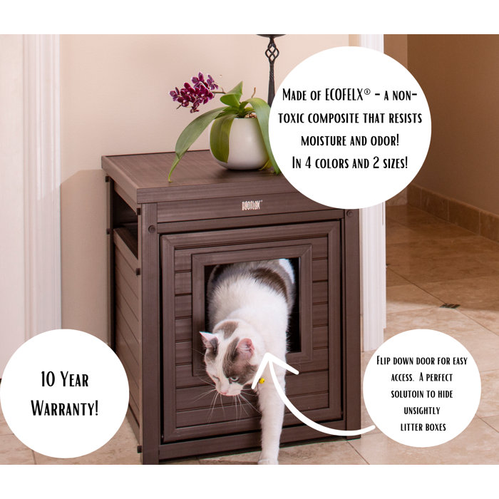 Archie & Oscar™ Littell ECOFLEX® Cat Litter Box Enclosure and End Table